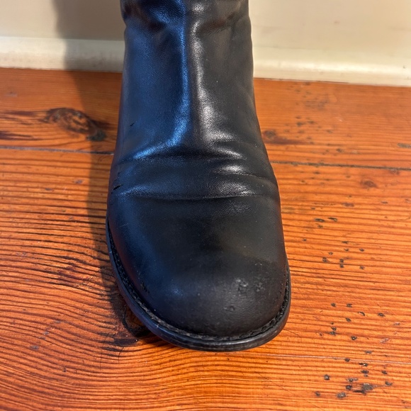 Stuart Weitzman black over-the-knee boot 7M - Picture 10 of 15
